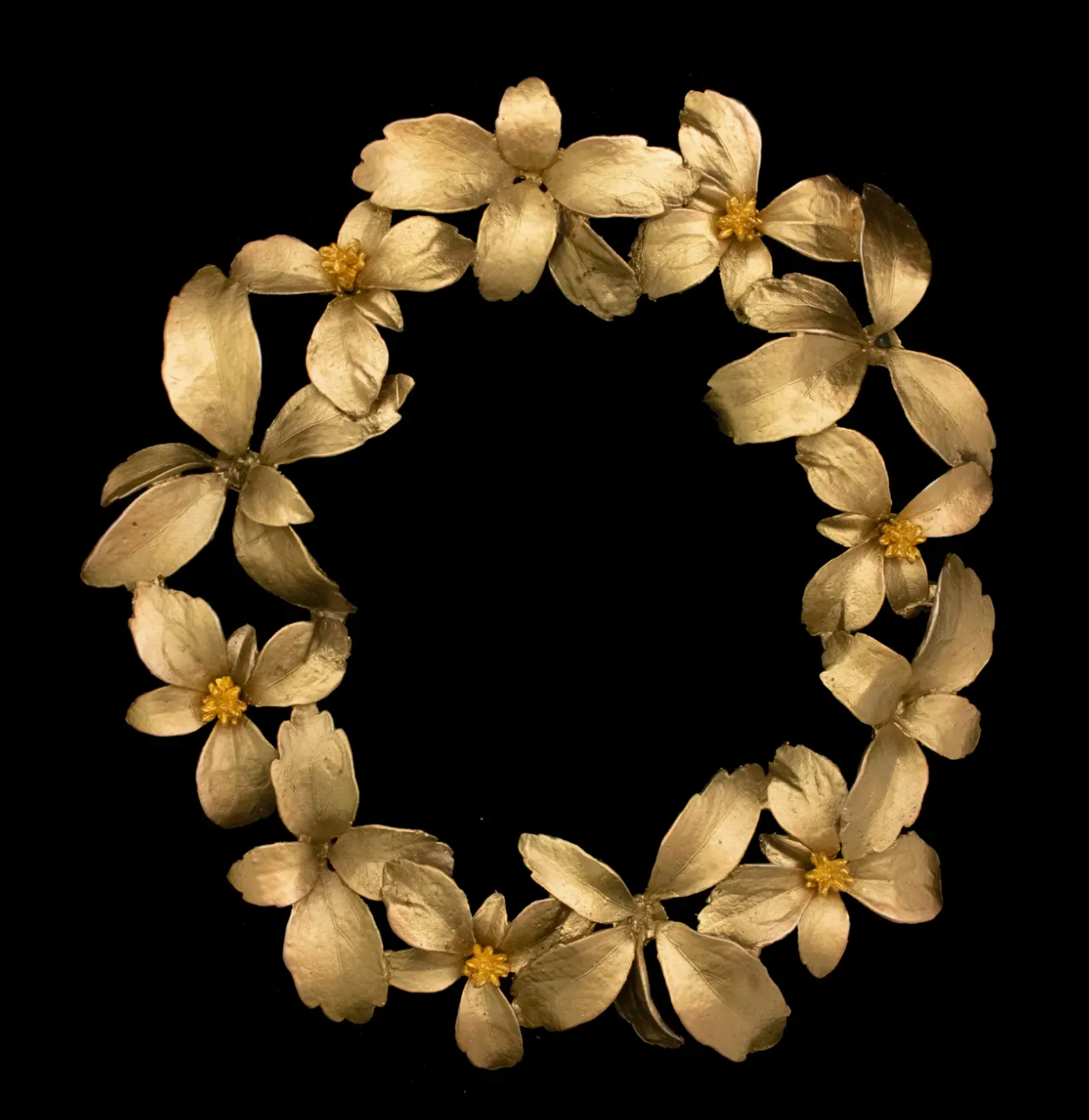 Brass Trivet - Pachysandra