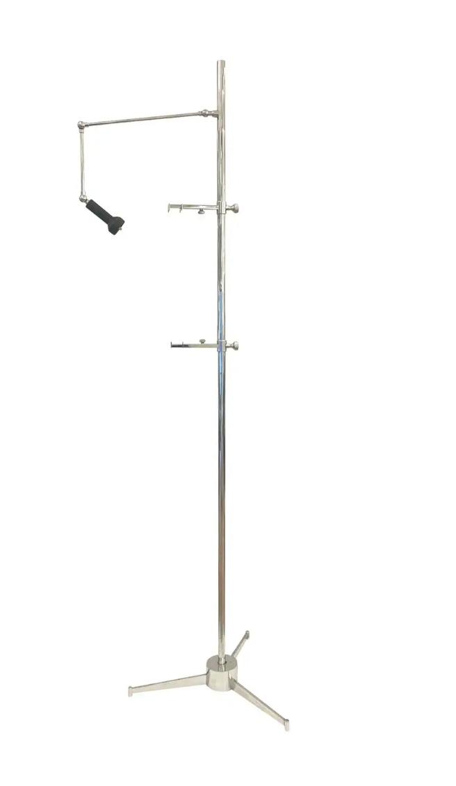 Vintage Easel-Floor Lamp by Angelo Lelli - Italy 1970s