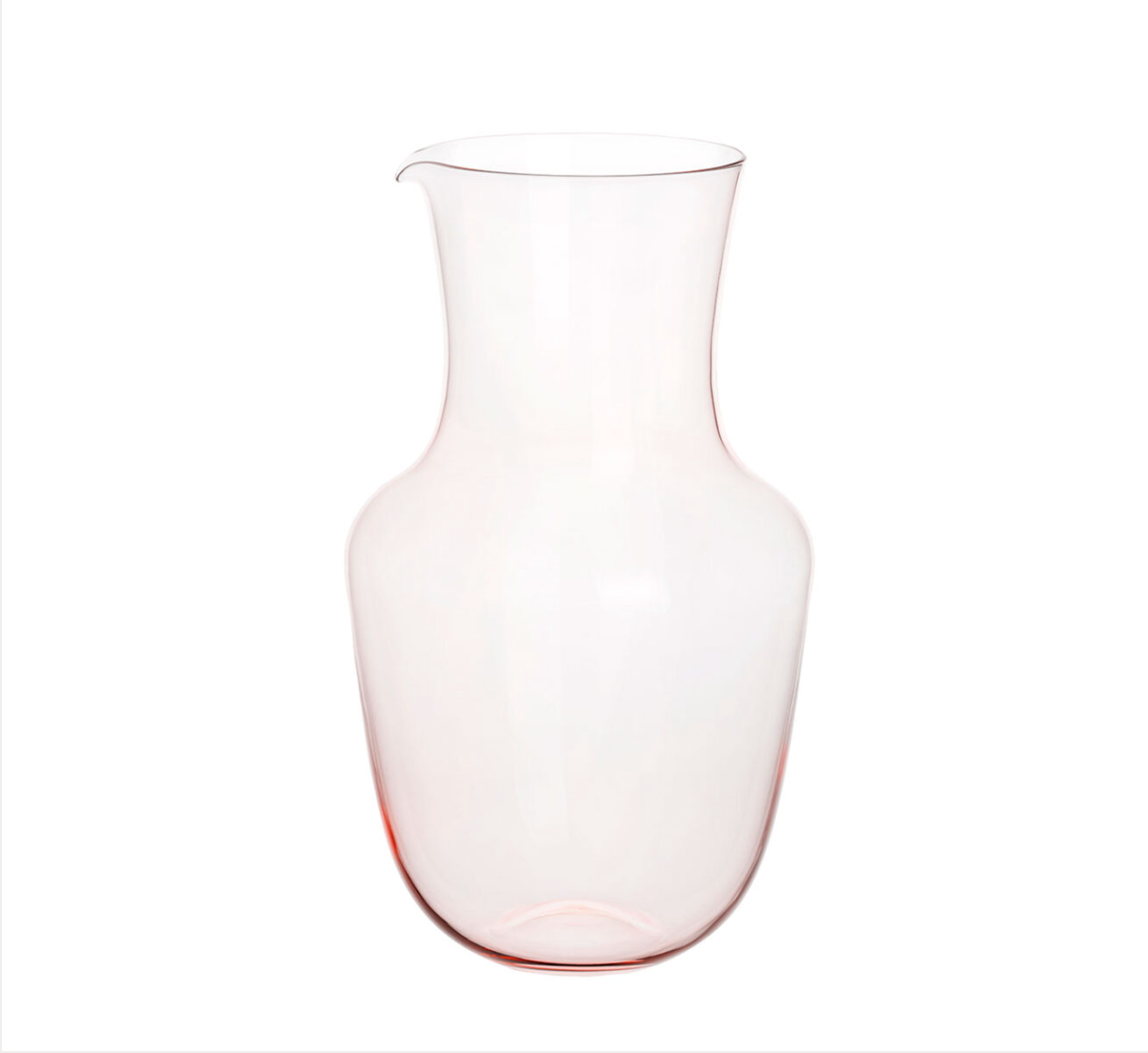 Lobmeyr Alpha Water Pitcher - Austria 1952 - Pink