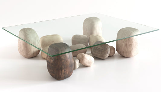 'Pebbles' Table by Romina Frecha Design