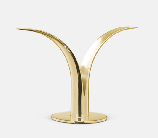 Lily Candlestick by Sculptor Ivar Ålenius Björk (1905 - 1978)
