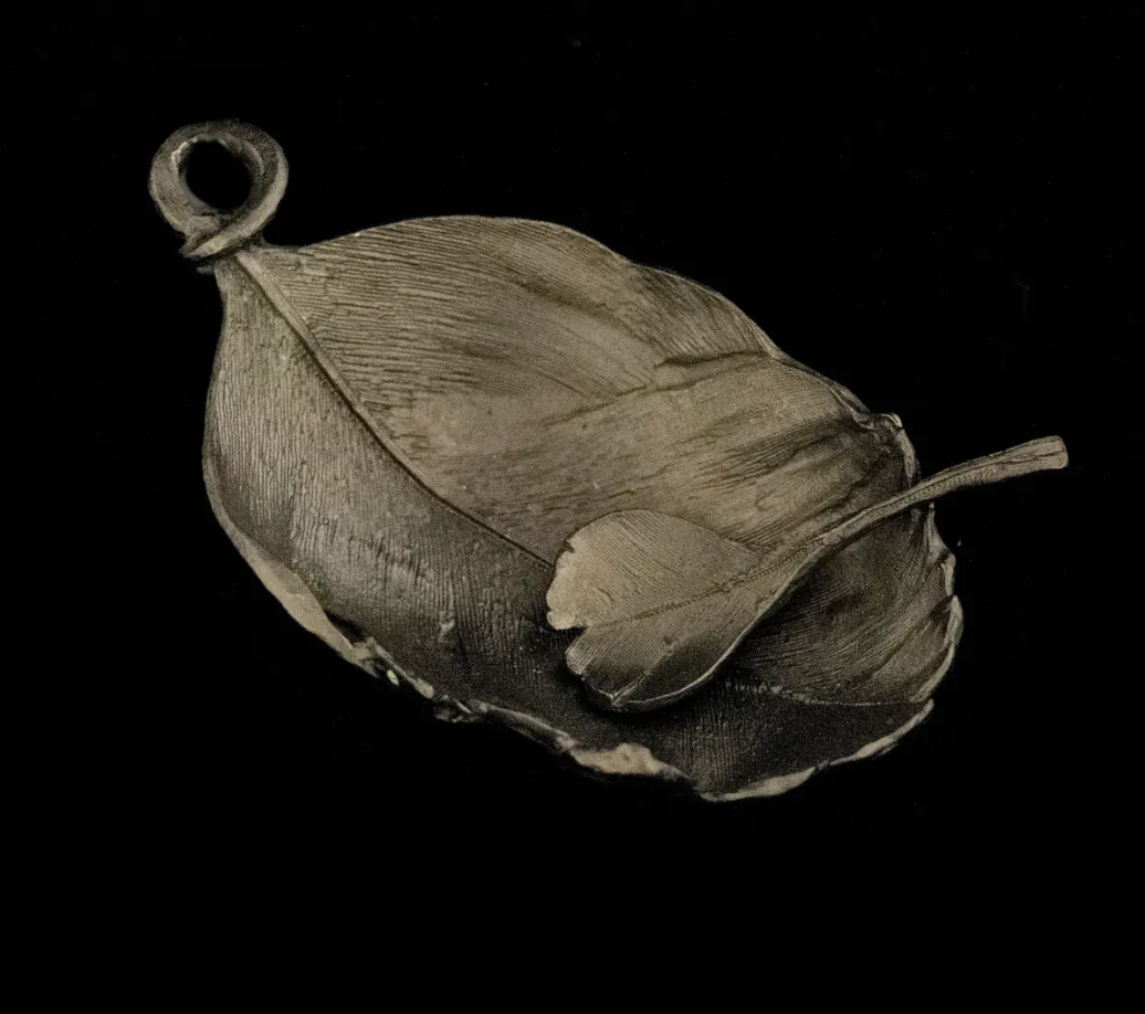 Pewter Salt Dish - Gunmetal Finish