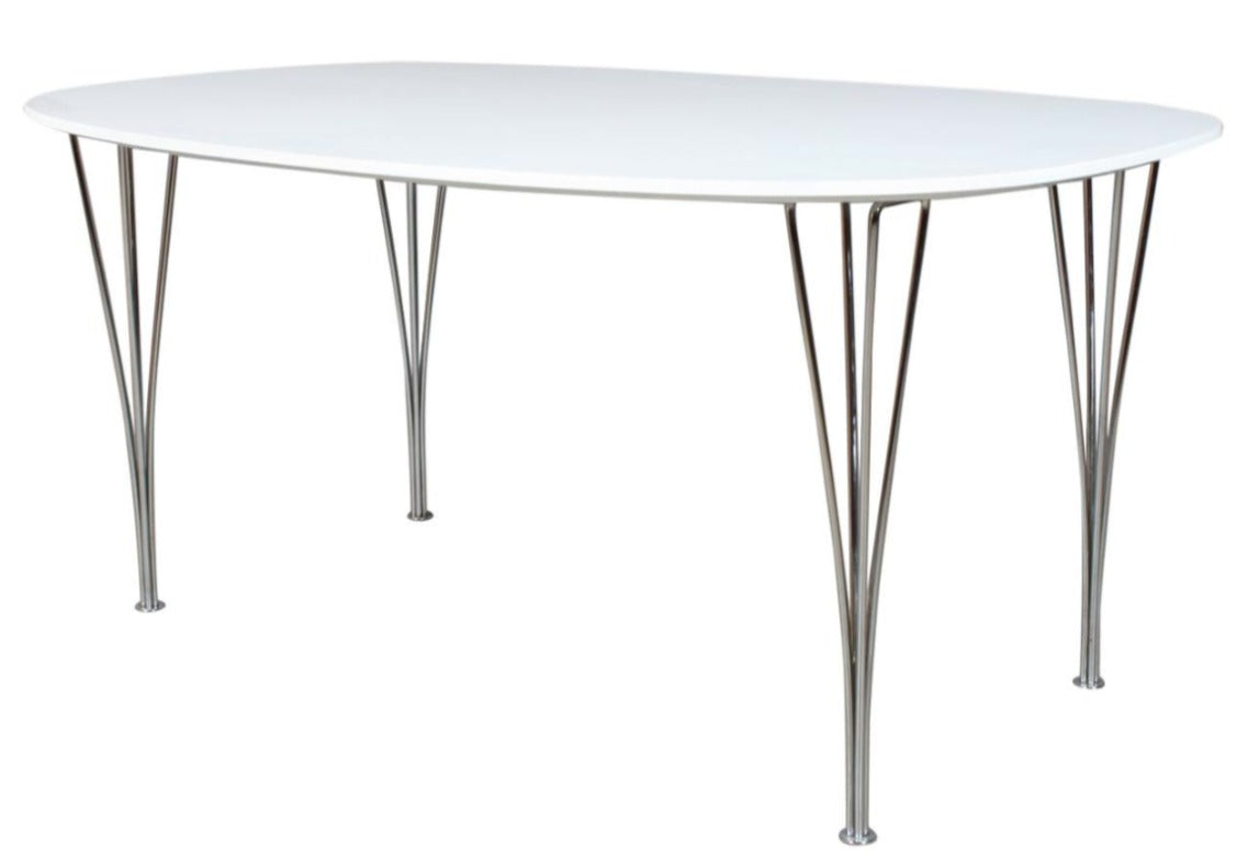 Elipse Dining Table by Hein & Mathsson - Denmark, 1960s